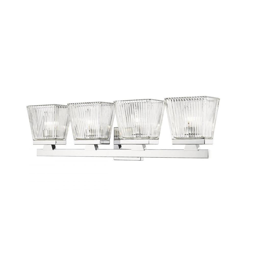 4 Light Vanity-Clear