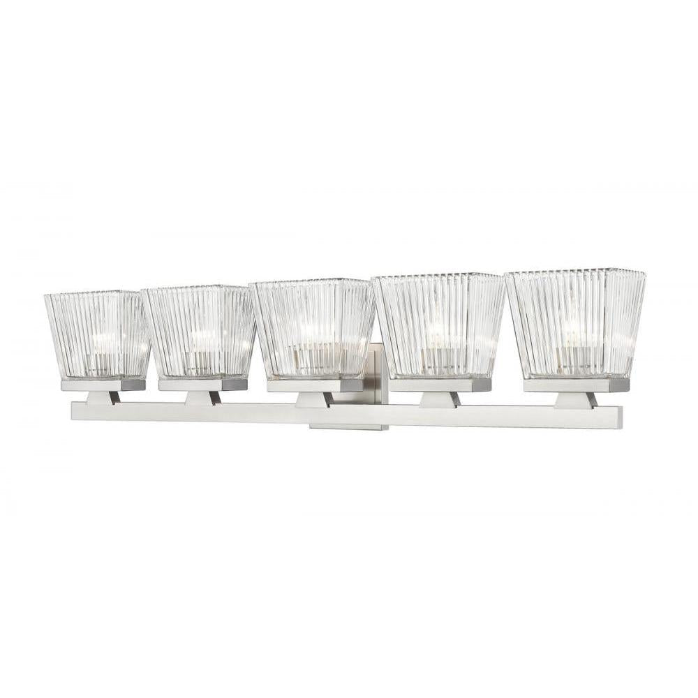 5 Light Vanity-Clear