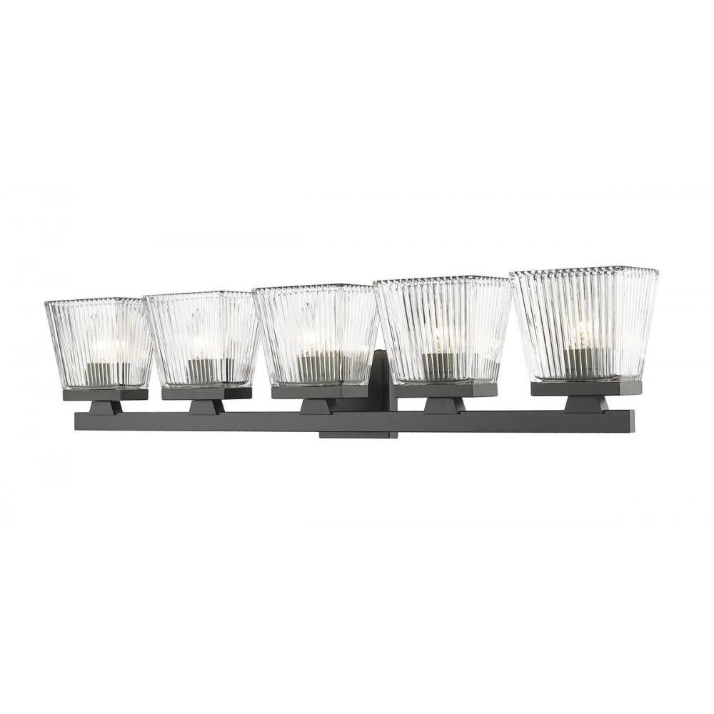 5 Light Vanity-Clear