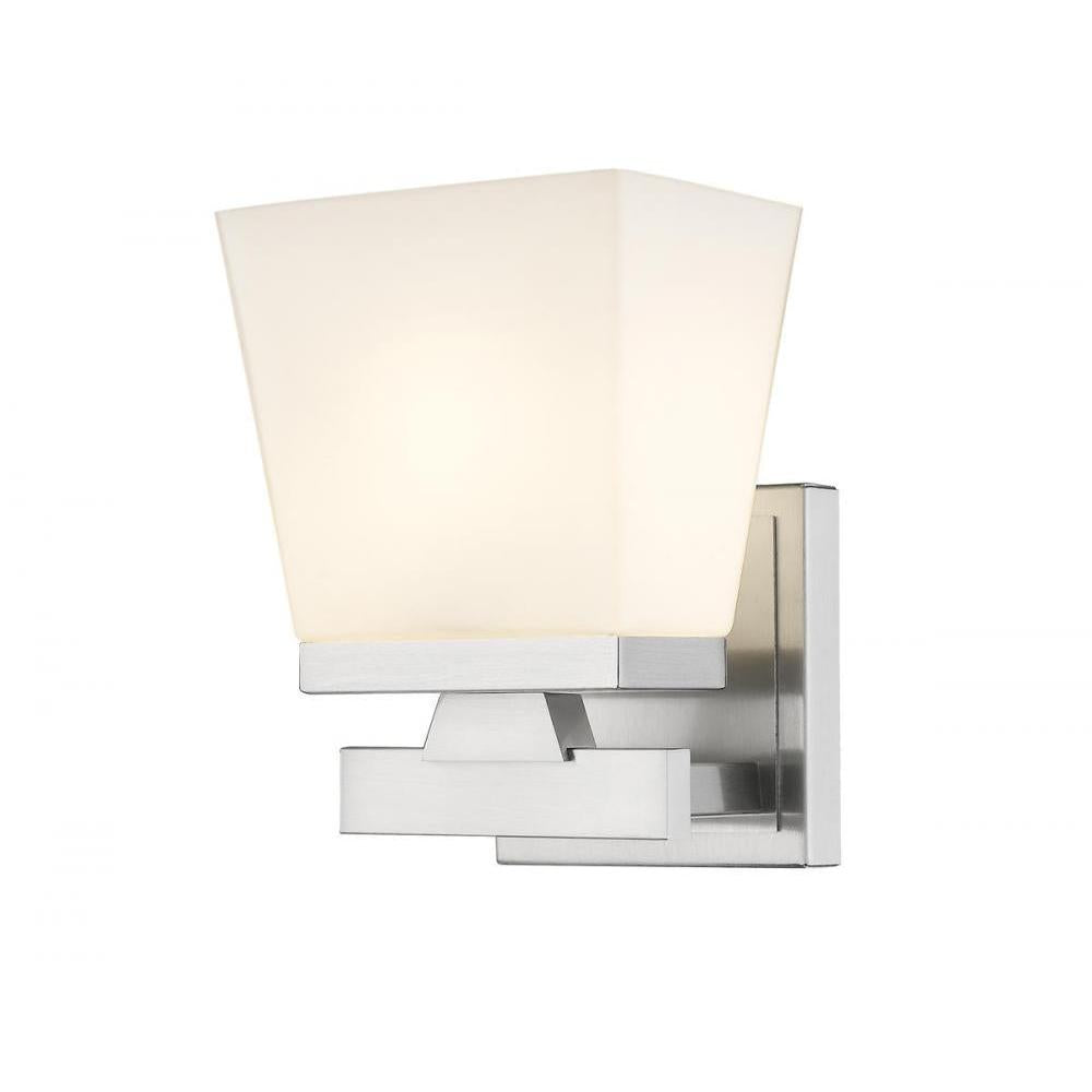 1 Light Wall Sconce-Etched Opal