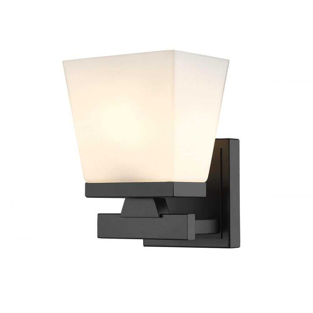 1 Light Wall Sconce-Etched Opal