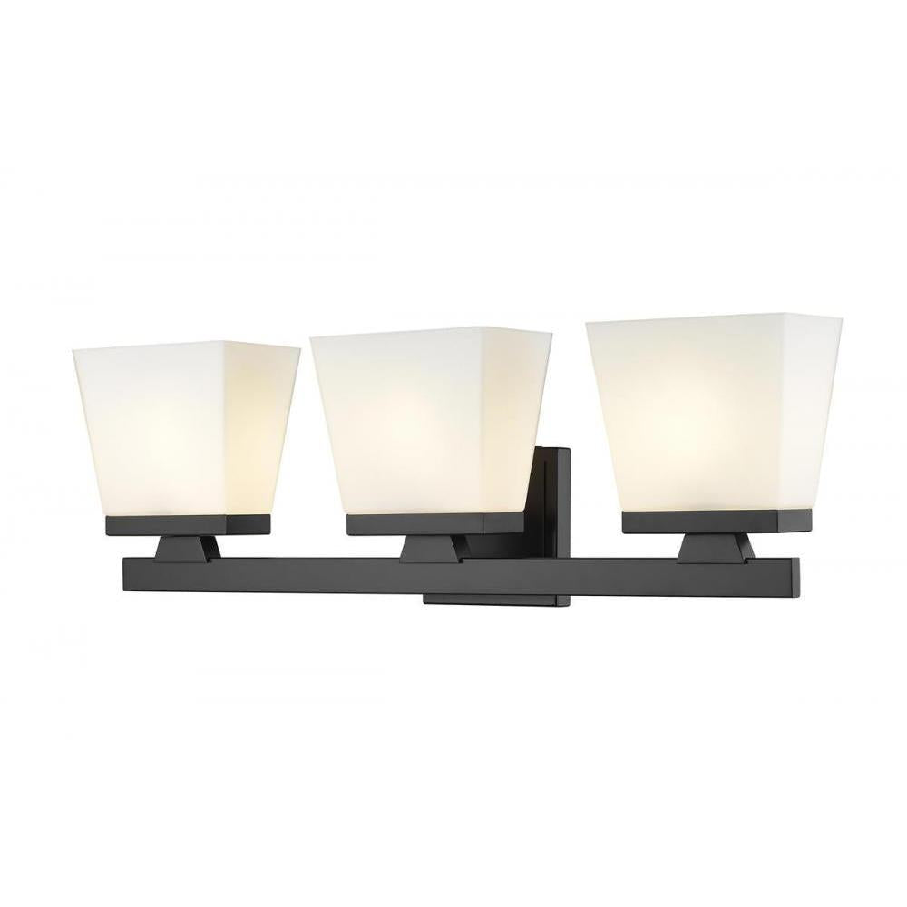3 Light Vanity-Etched Opal