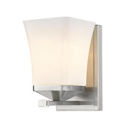 1 Light Wall Sconce-Etched Opal