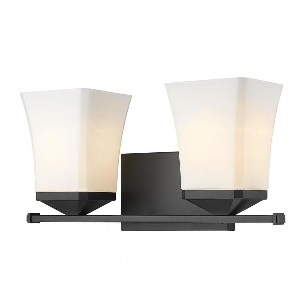2 Light Vanity-Etched Opal