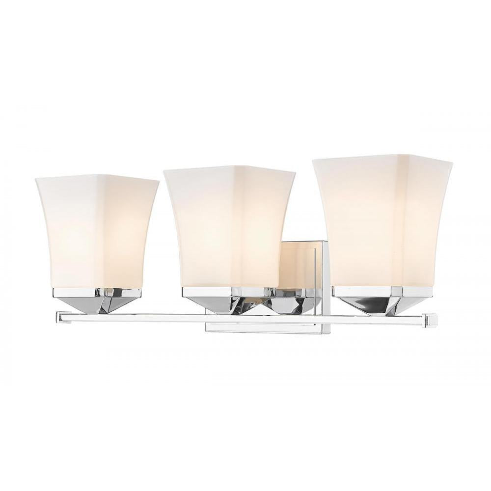 3 Light Vanity-Etched Opal