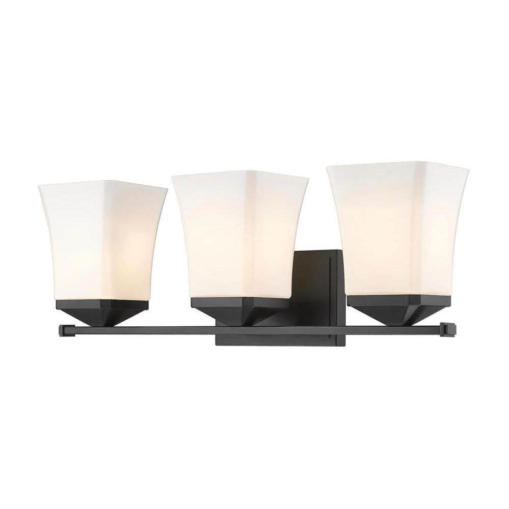 3 Light Vanity-Etched Opal