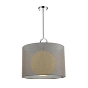 1 Light Pendant-Gray