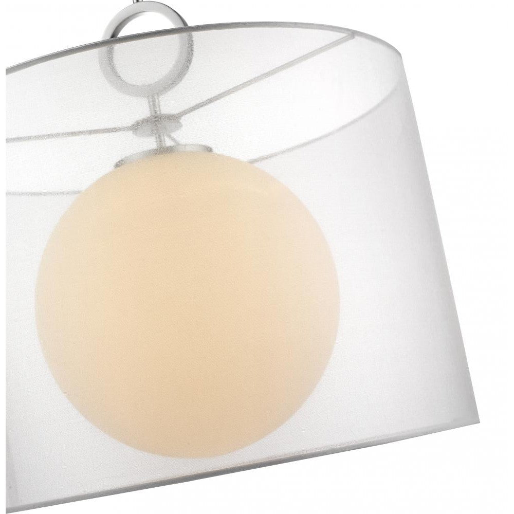 Z-Lite Lighting 194-20W-C Pendant Mid Century Modern - Chrome