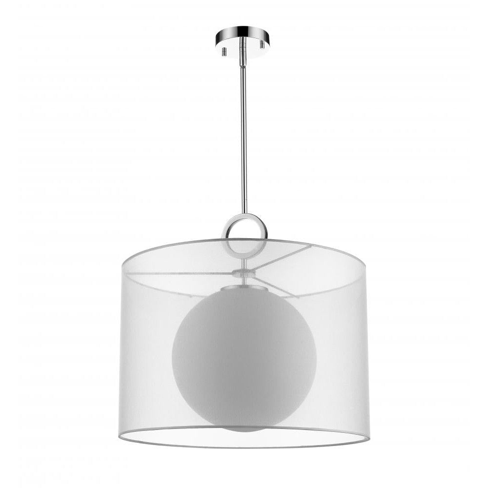 Z-Lite Lighting 194-20W-C Pendant Mid Century Modern - Chrome