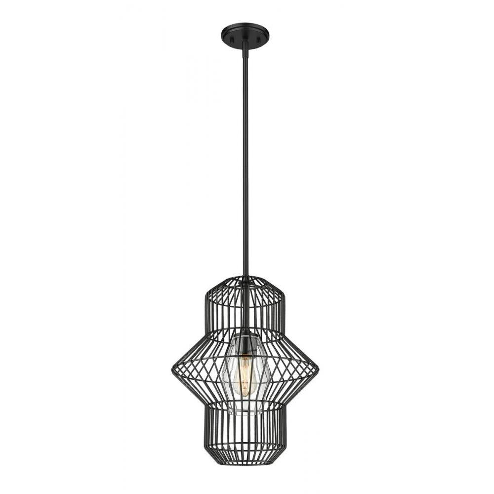1 Light Pendant-Clear