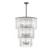 12 Light Chandelier-Clear