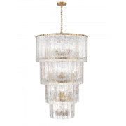 18 Light Chandelier-Clear