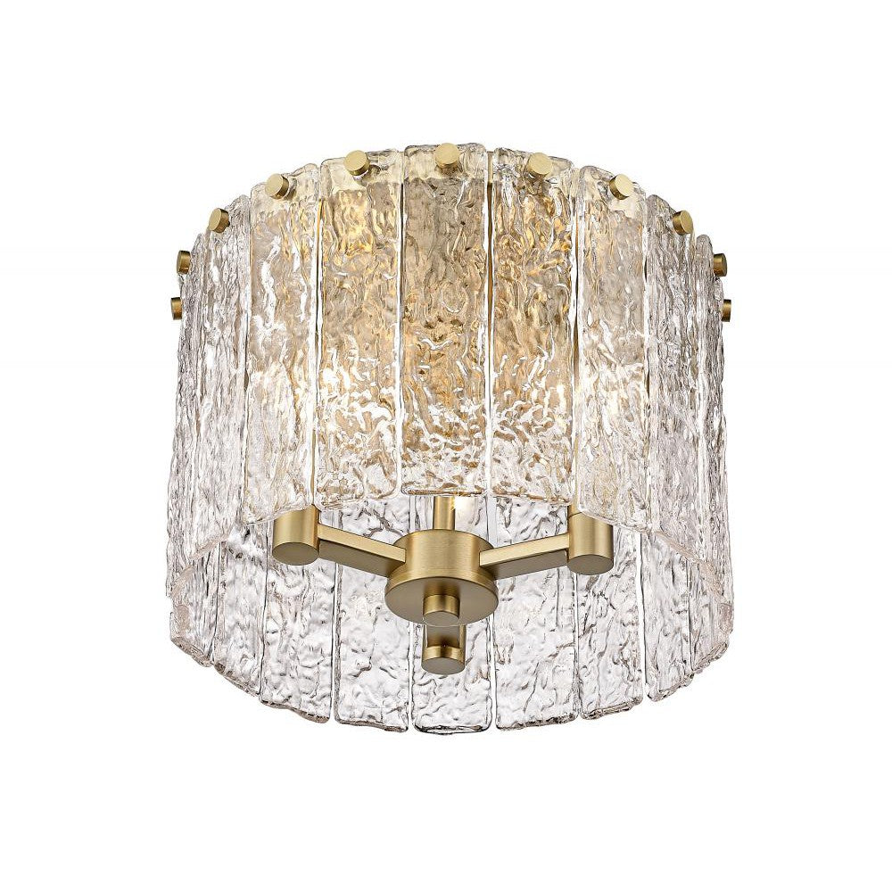 Z-Lite Lighting 1943F12-MGLD Flush Mount Contemporary - Gold