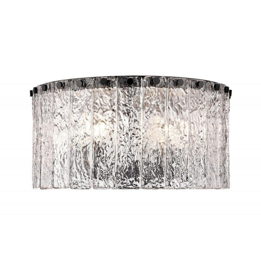 5 Light Flush Mount Light-Clear