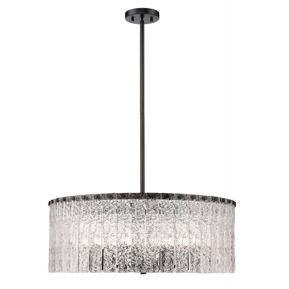10 Light Chandelier-Clear