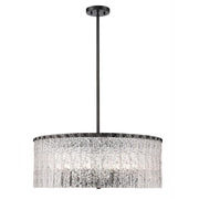 10 Light Chandelier-Clear