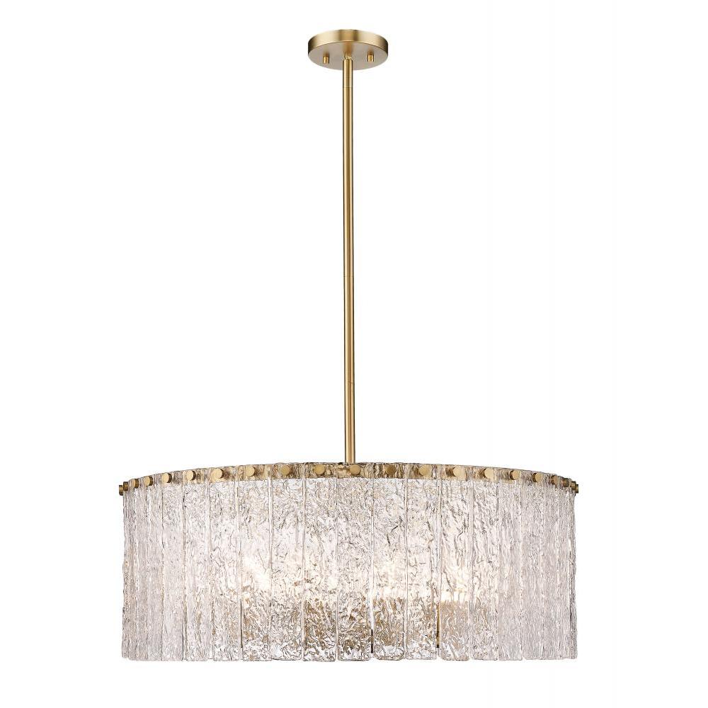 10 Light Chandelier-Clear