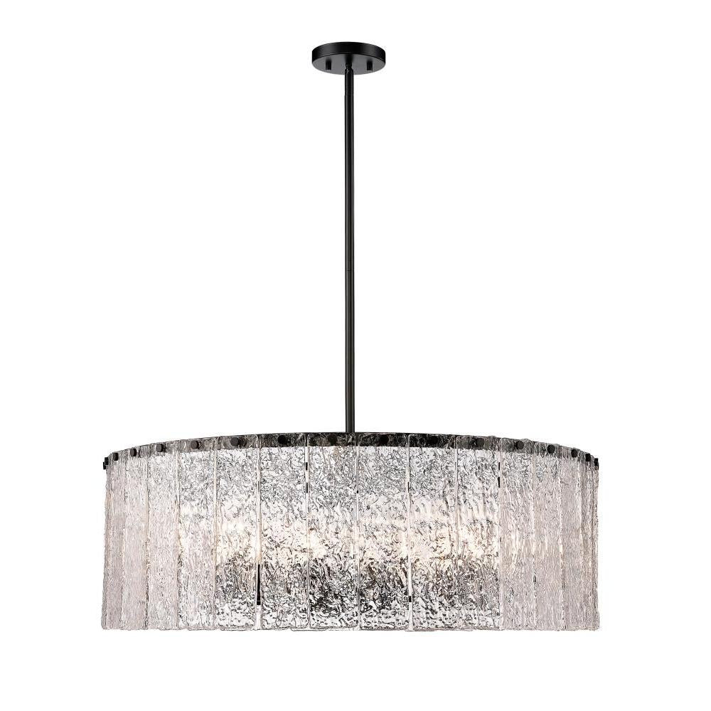 12 Light Chandelier-Clear