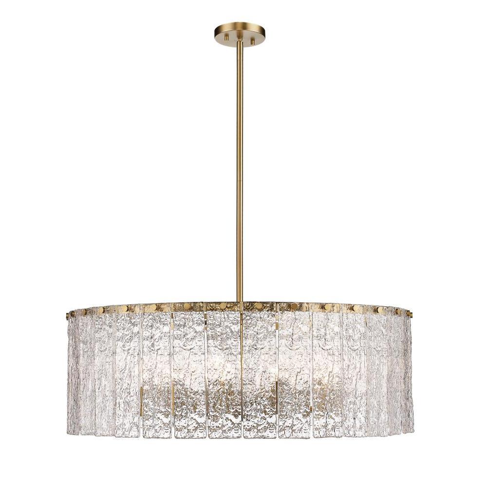 12 Light Chandelier-Clear