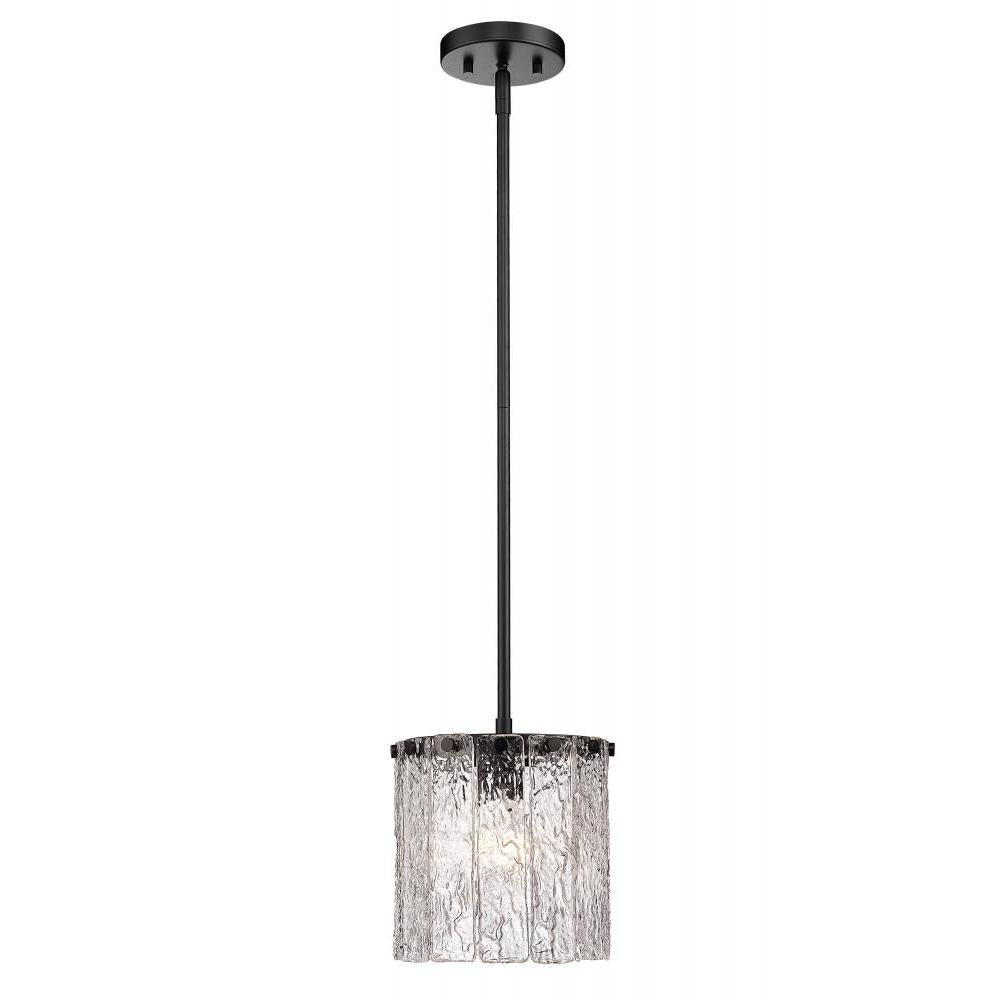 1 Light Pendant-Clear