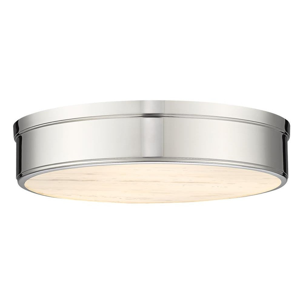 Z-Lite Lighting 1944F22-PN-LED Flush Mount Contemporary - Nickel