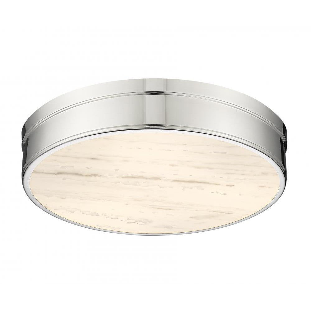 Z-Lite Lighting 1944F22-PN-LED Flush Mount Contemporary - Nickel