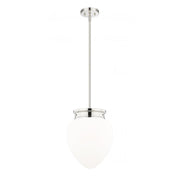 1 Light Pendant-Etched Opal