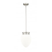 1 Light Pendant-Etched Opal