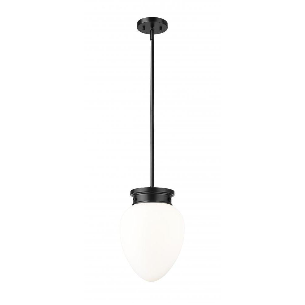 1 Light Pendant-Etched Opal