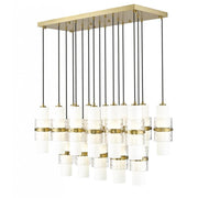 17 Light Linear Chandelier