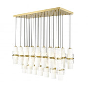 23 Light Linear Chandelier