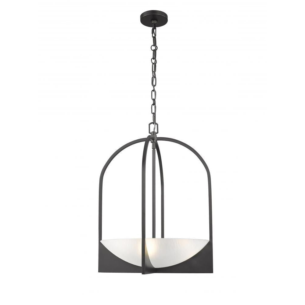 4 Light Pendant-Sand Blast