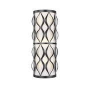 3 Light Wall Sconce-White