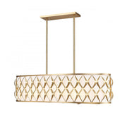 10 Light Linear Chandelier