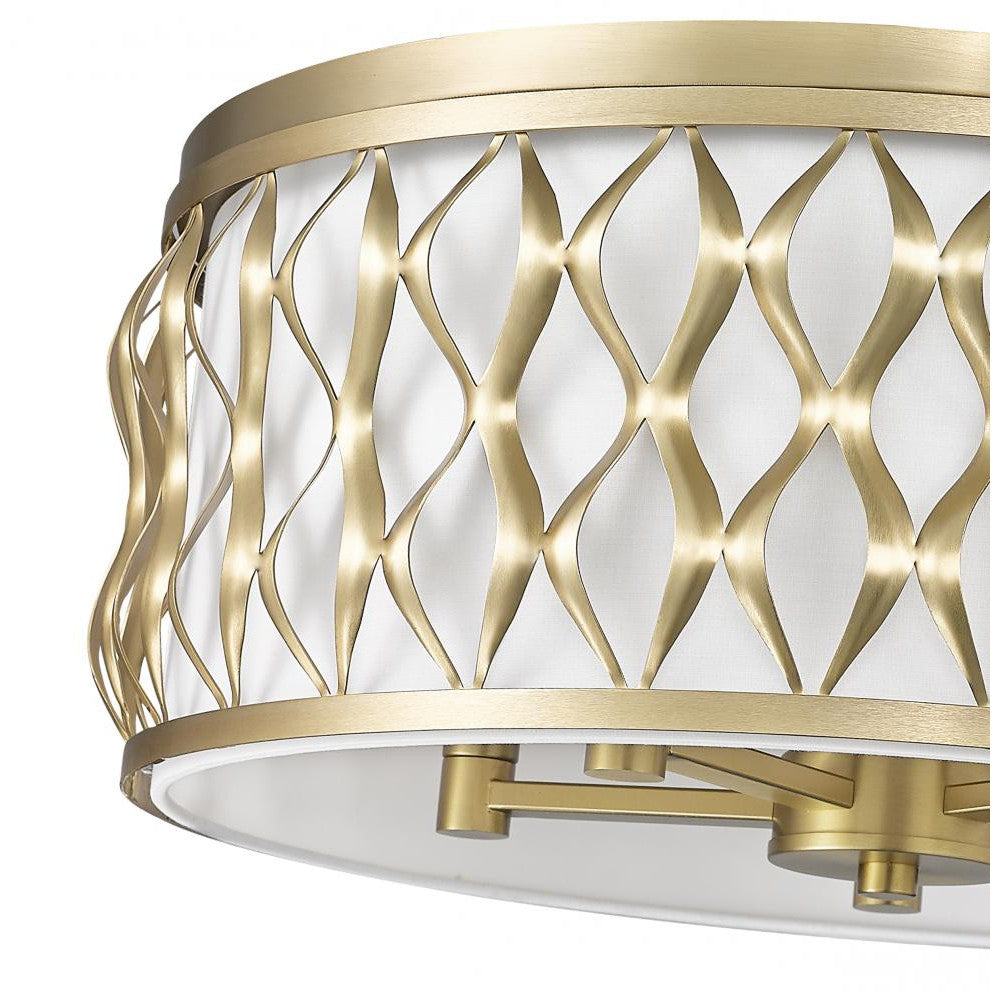 Z-Lite Lighting 1948F20-MGLD Flush Mount Contemporary - Gold