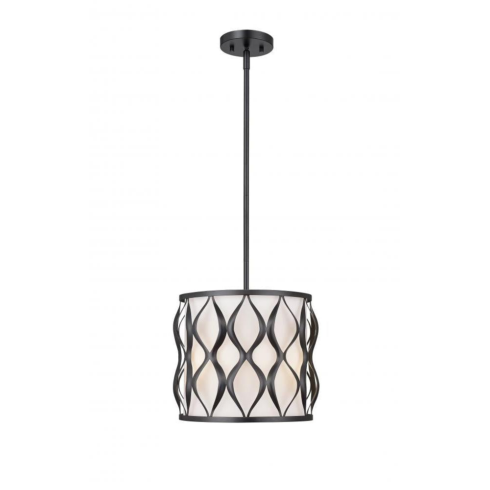 3 Light Pendant-White