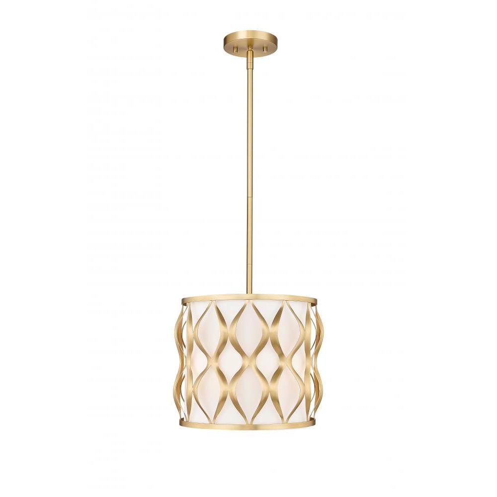 3 Light Pendant-White