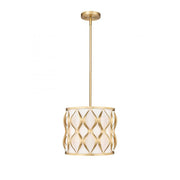 3 Light Pendant-White