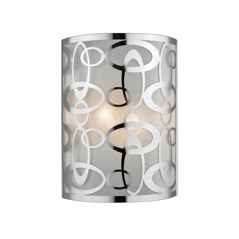 2 Light Wall Sconce-White