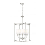 5 Light Chandelier-White