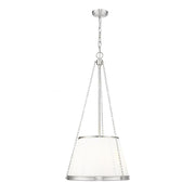 5 Light Pendant-White