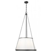 6 Light Pendant-White