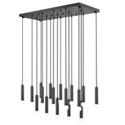 17 Light Linear Chandelier