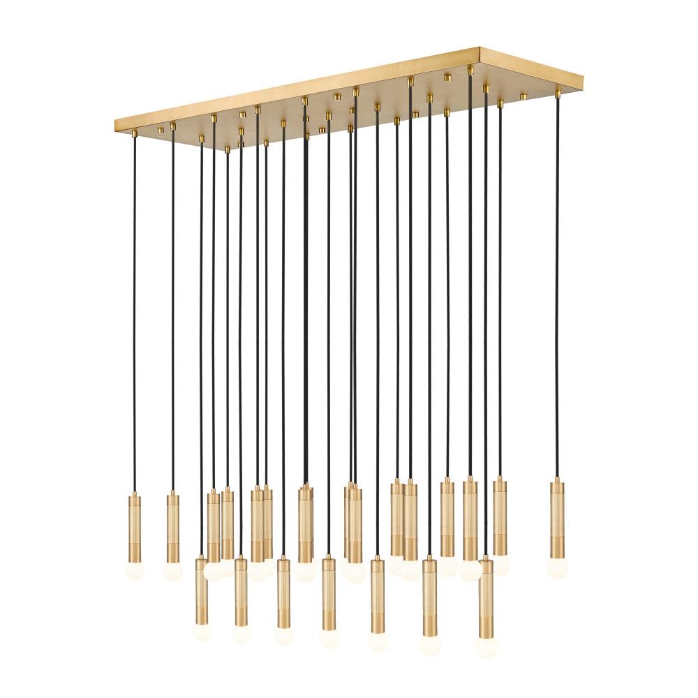 23 Light Linear Chandelier