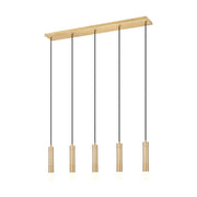5 Light Linear Chandelier