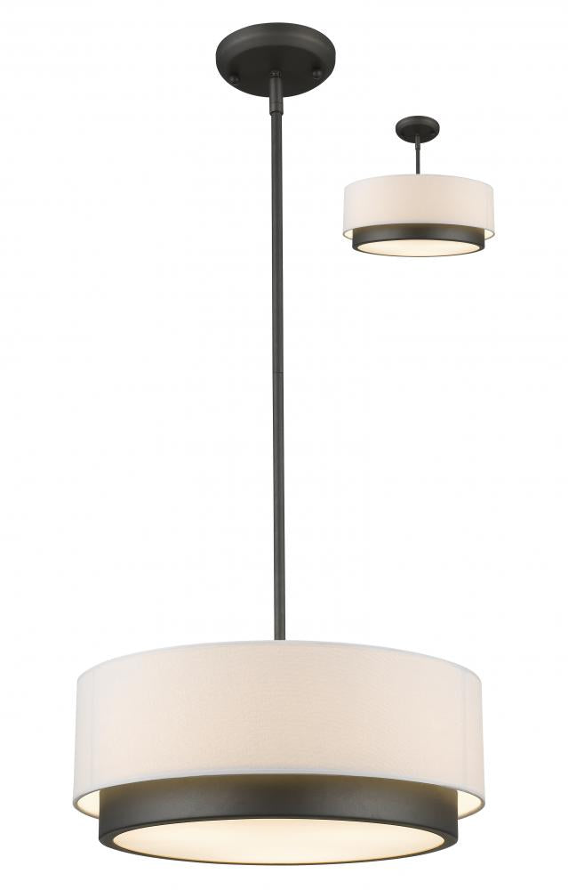 Z-Lite Lighting 196-16 Pendant Contemporary - Bronze