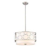 3 Light Pendant-White