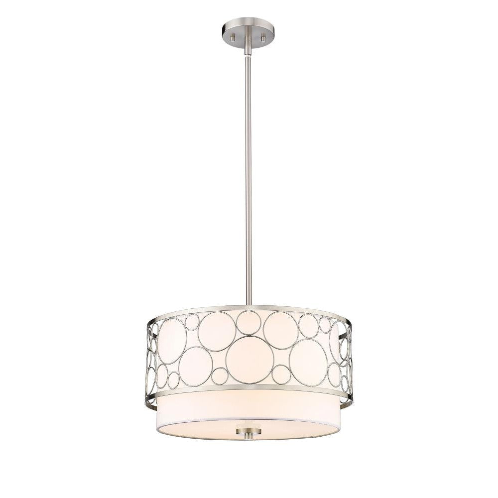 Z-Lite Lighting 197-17BN Pendant Mid Century Modern - Nickel