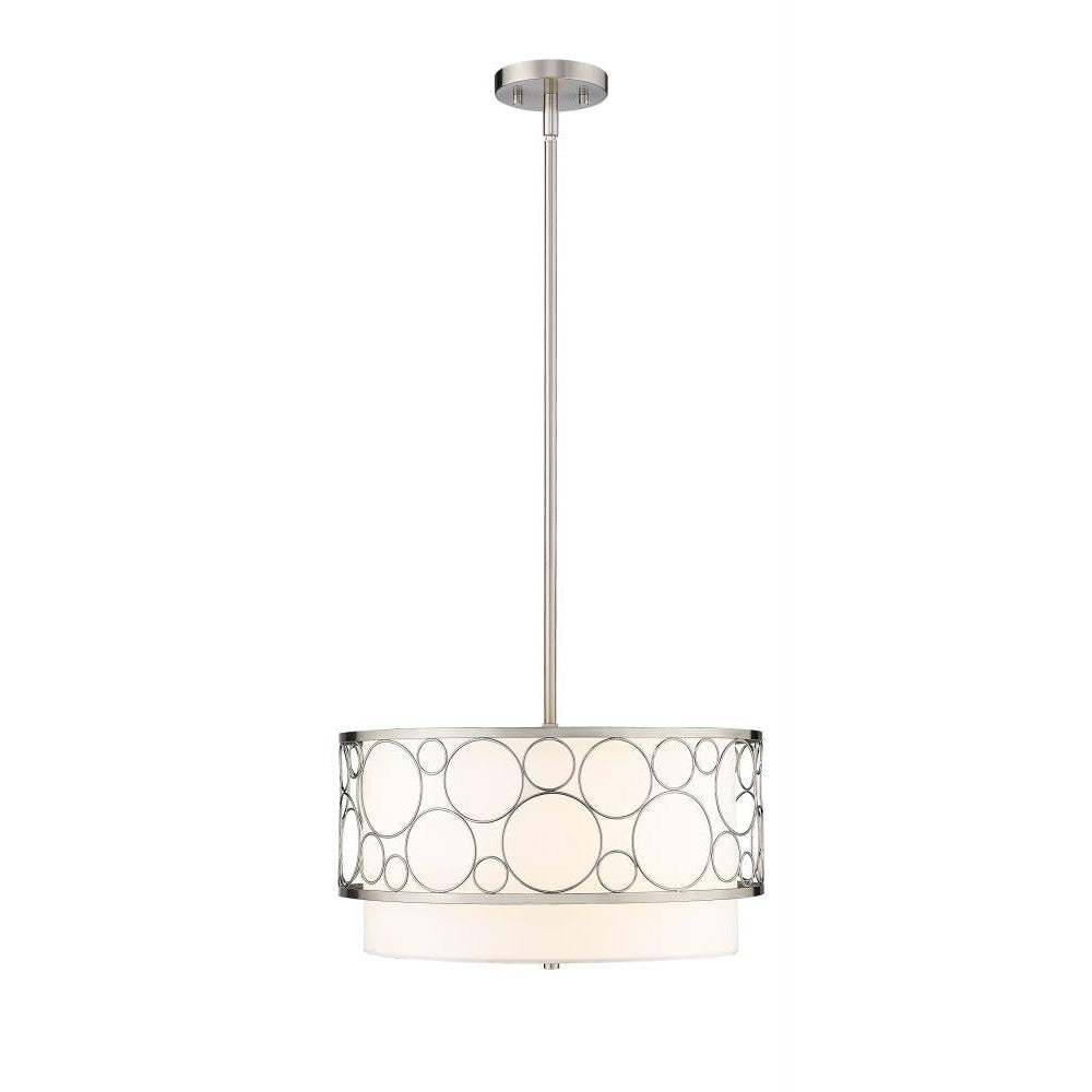 Z-Lite Lighting 197-17BN Pendant Mid Century Modern - Nickel