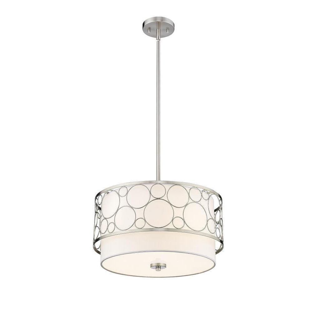 Z-Lite Lighting 197-17BN Pendant Mid Century Modern - Nickel